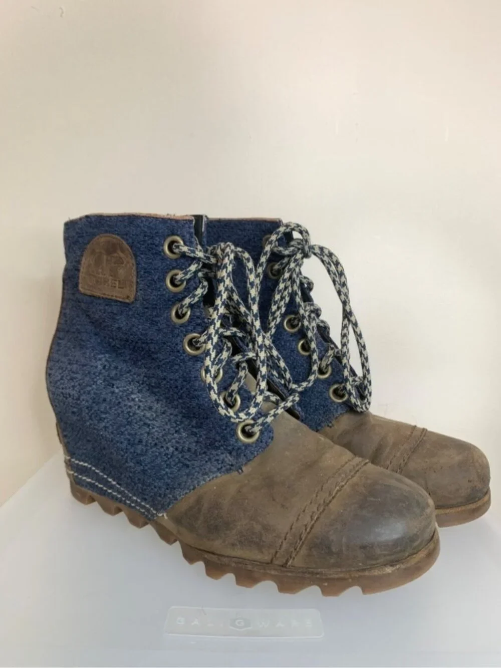 Sorel 1964 Premium Wedge Casual Boot Saddle Medium 8.5